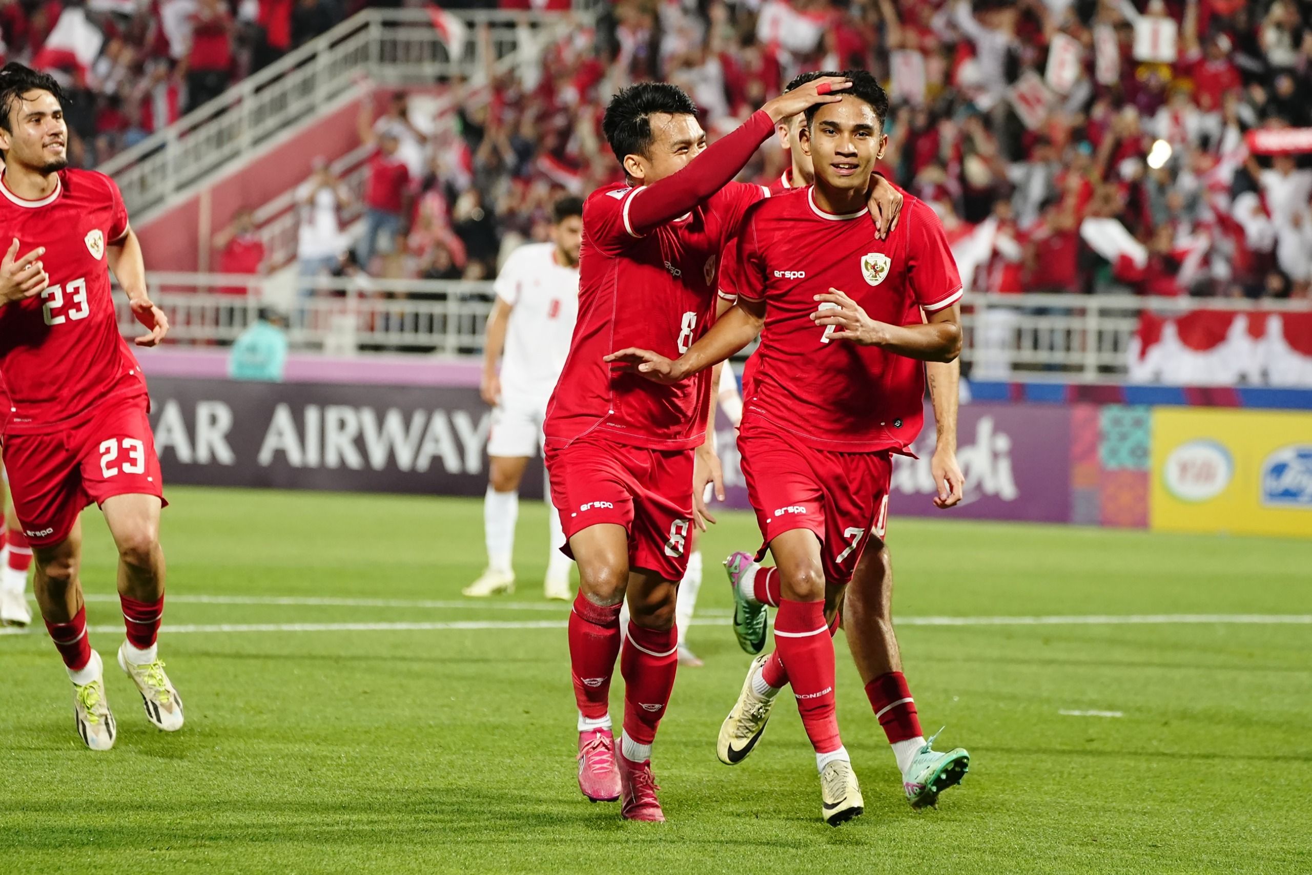 Timnas U-23 Indonesia vs Yordania di Piala Asia U-23 2024 Qatar