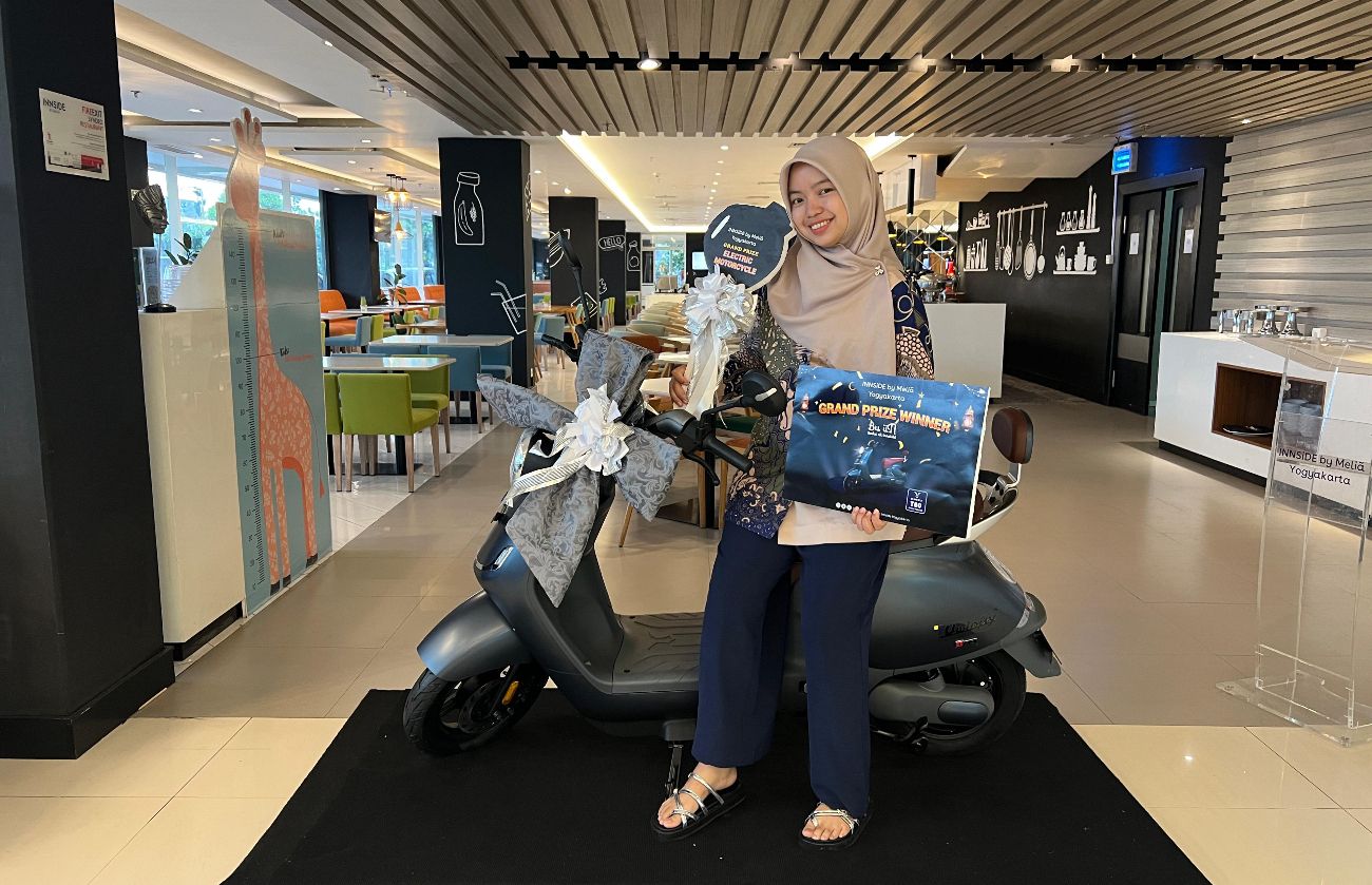 Annisa Siti Nurhayati, Pemenang hadiah motor listrik