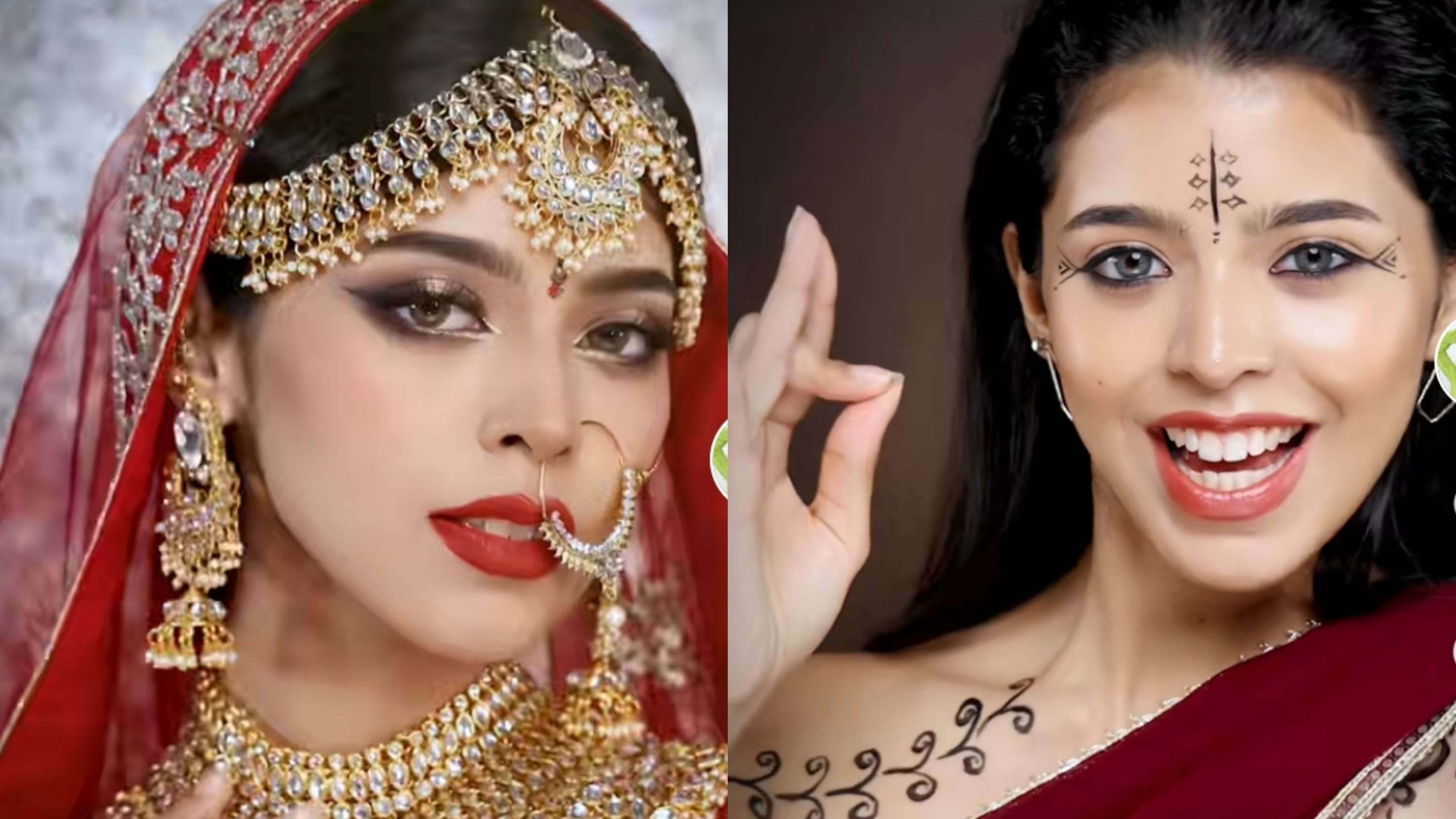 Video TikTok Jharna Bhagwani viral saat mengunggah make up Asoka.
