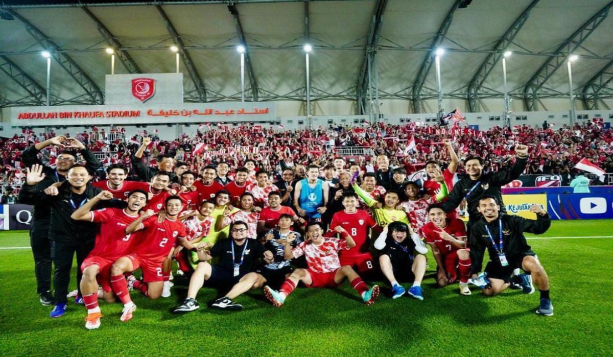 Timnas Indonesia U23 Usai Menaklukkan Yordania 4-1