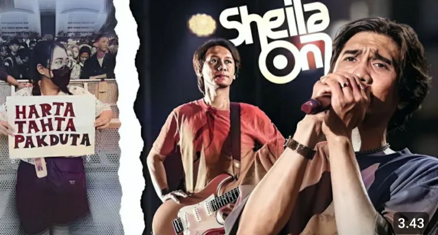 Sheila On 7/Tangkap layar YouTube