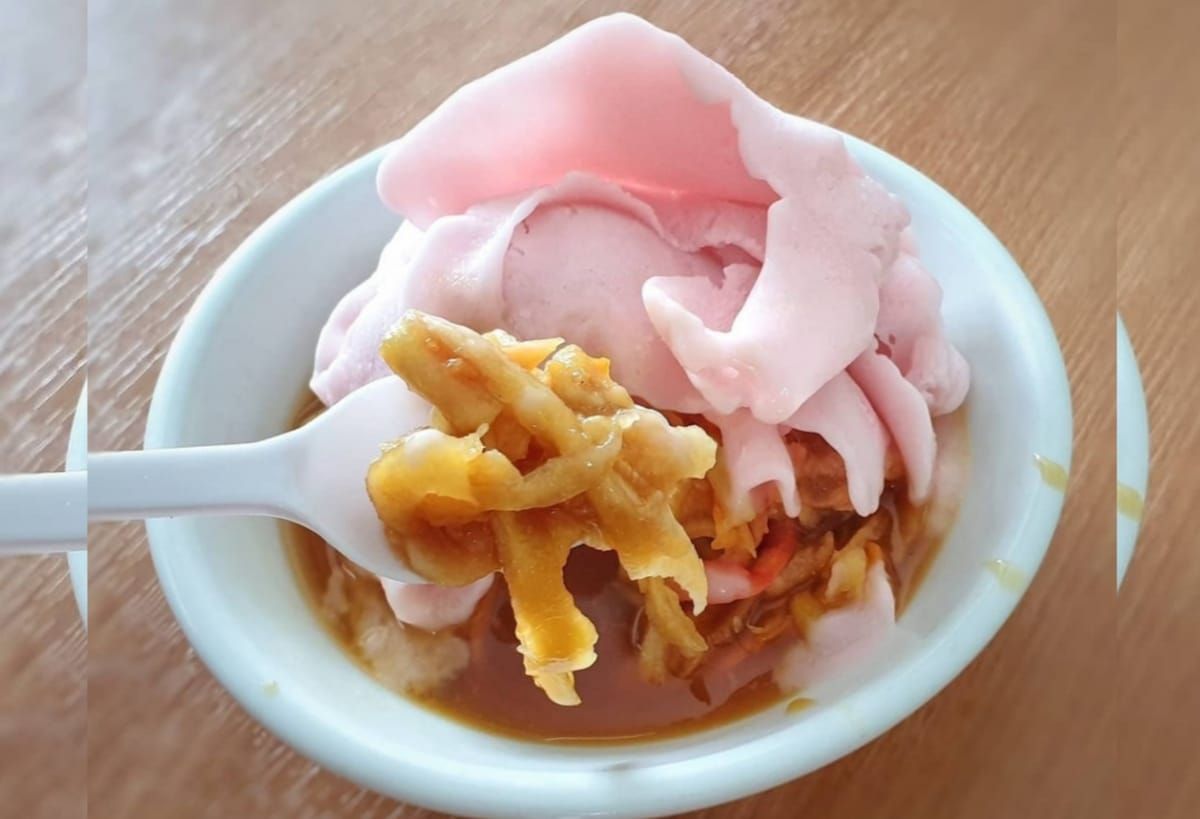 Kuliner rujak eskrim ini jadi salah satu tempat wisata kuliner di Yogyakarta.*/Instagram/rachmat.olie