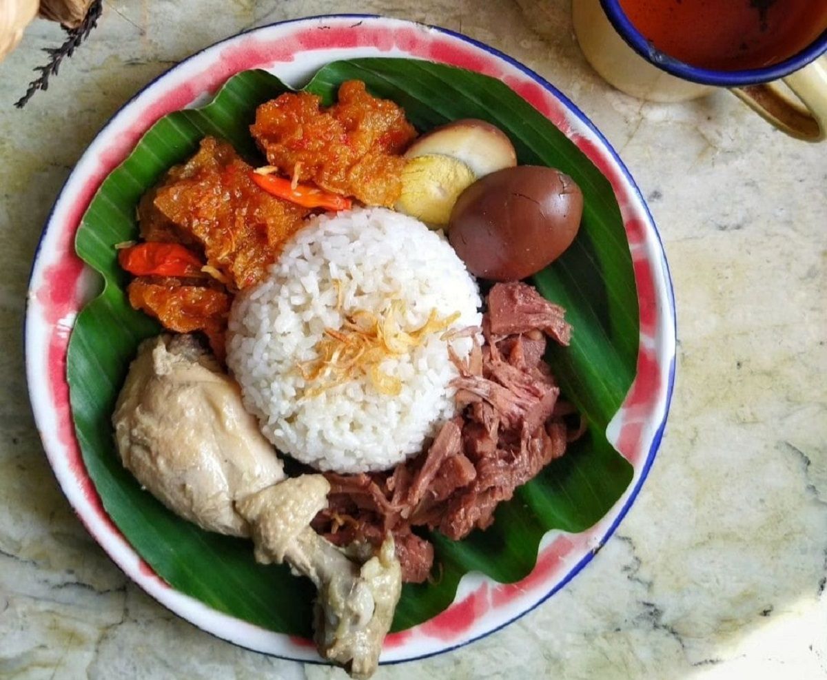Gudeg salah satu makanan khas Yogyakarta.*/Instagram/iampruu