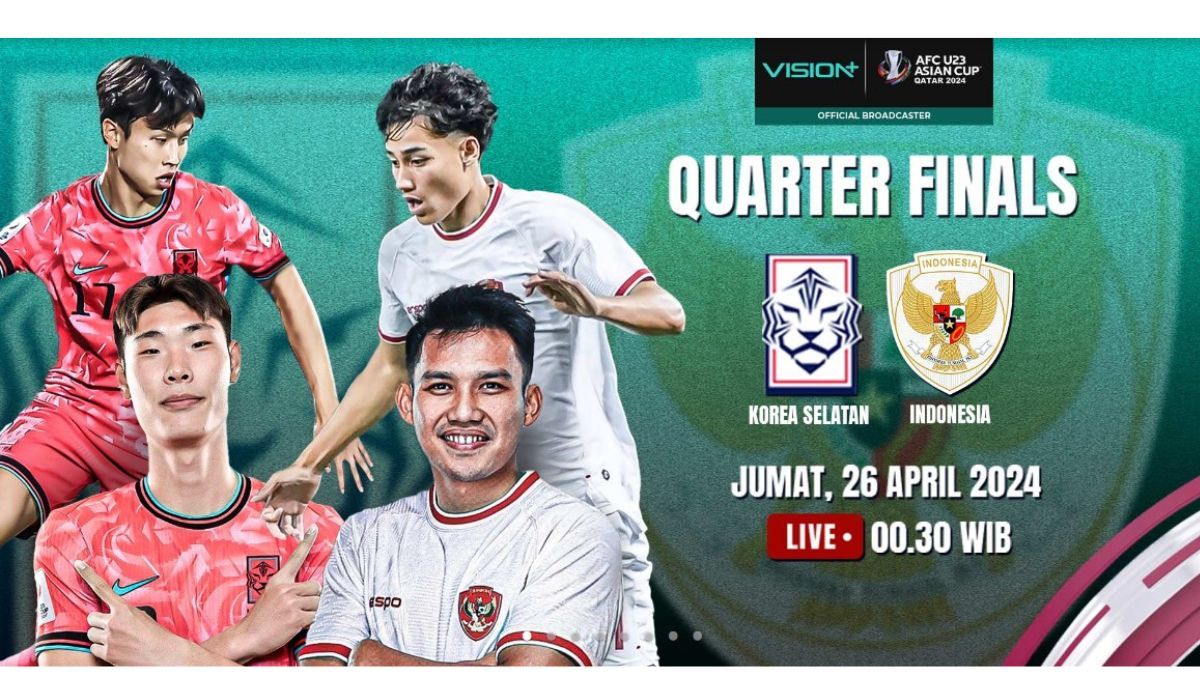  Indonesia vs Korea Selatan di Piala Asia U23 AFC 2024, Berikut Jadwal Acara RCTI Hari Ini