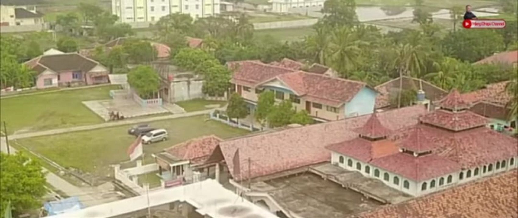 Masjid Agung Tanara di Kampung Tanara Kecamatan Tanara Kabupaten Serang Banten/tangkapan layar youtube/channel Mang Dhepi