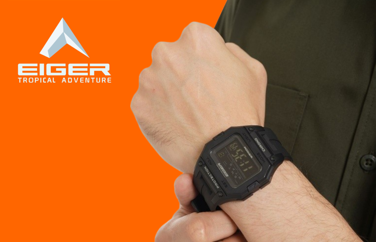 Jam tangan Eiger pria original terlaris di Shopee ini bisa jadi pilihan yang pas untuk digunakan
