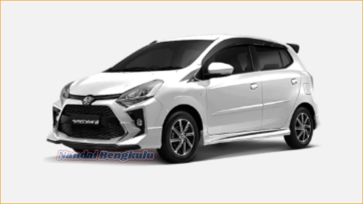 Rental Mobil Bulanan Toyota Agya.