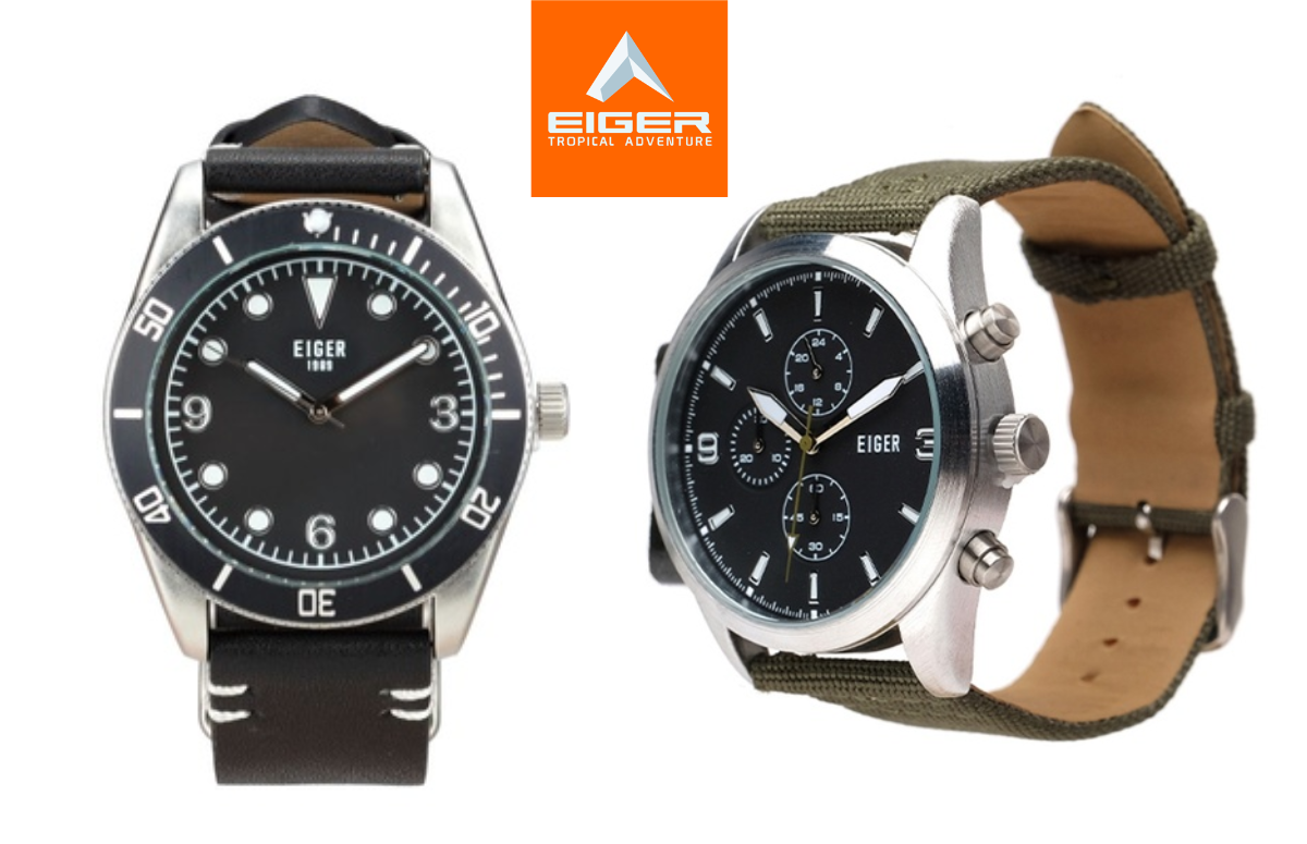 Rekomendasi jam tangan Eiger pria original terlaris di Shopee yang banyak dicari orang