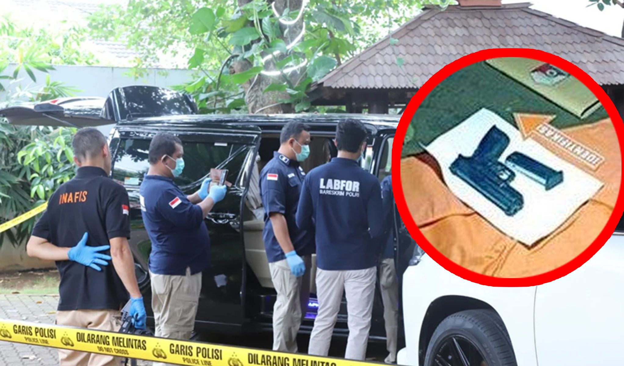Ditemukan Pistol HS-9 Tak Jauh dari Anggota Poisi Manado Tewas, Kematian Brigadir Ridhal Ali Tomi Terekam Kamera CCTV
