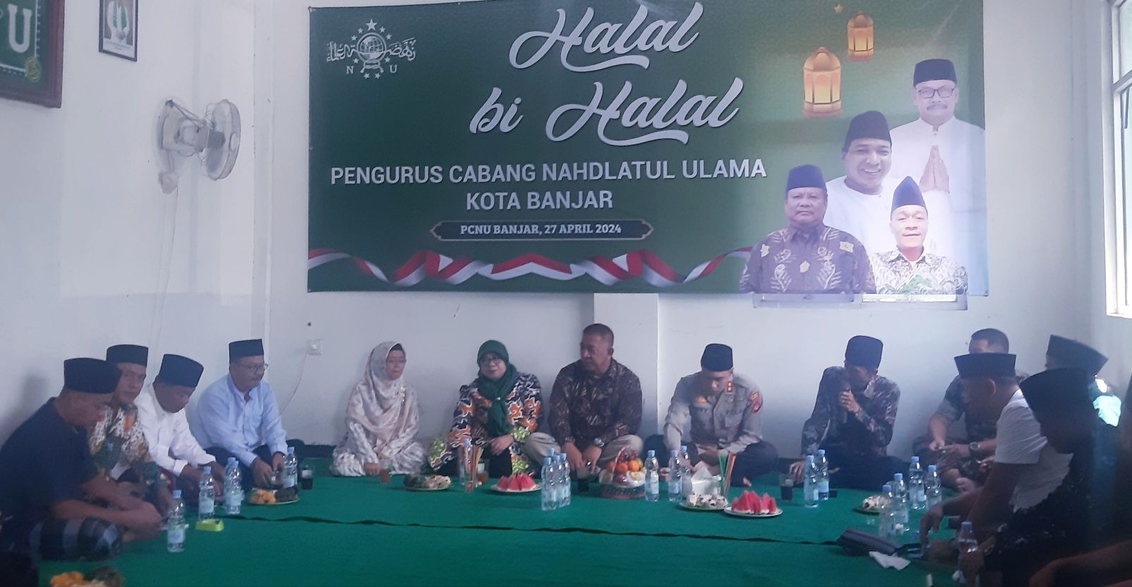Halalbihalal Pimpinan Cabang Nahdlatul Ulama (PCNU) Kota Banjar dorong 5 kader NU maju Pilkada Kota Banjar 2024.