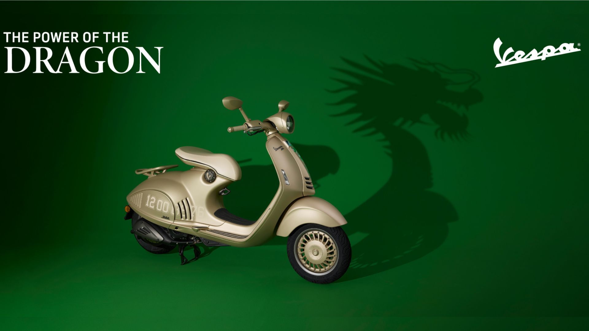 Vespa 946 Dragon, skuter ikonik dengan desain naga emas memukau, hadir di Indonesia!