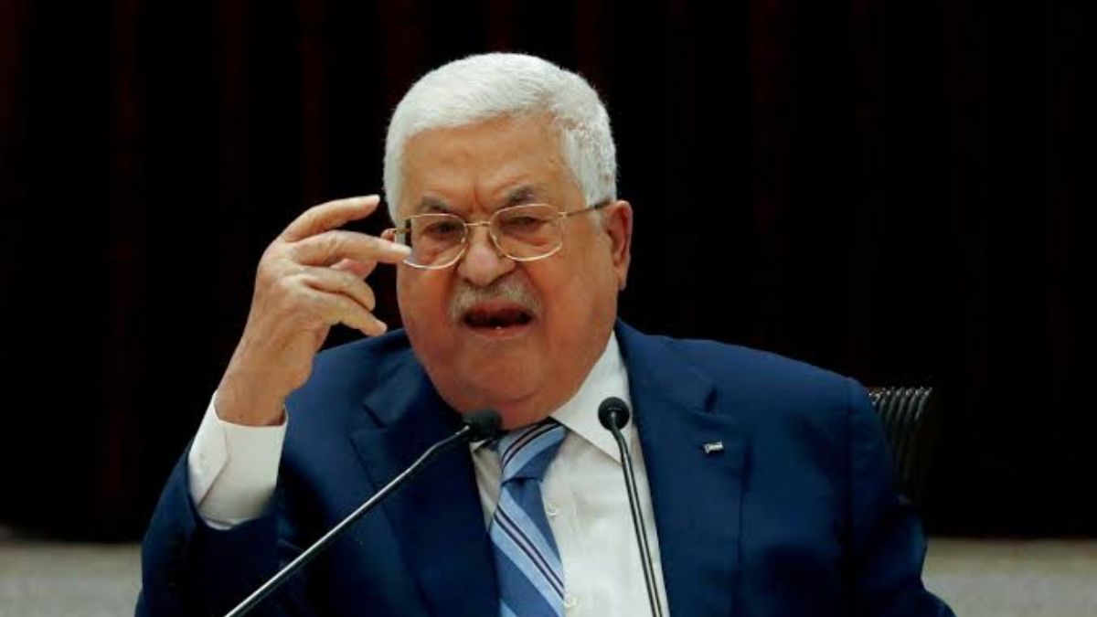 Presiden Palestina, Mahmoud Abbas. 