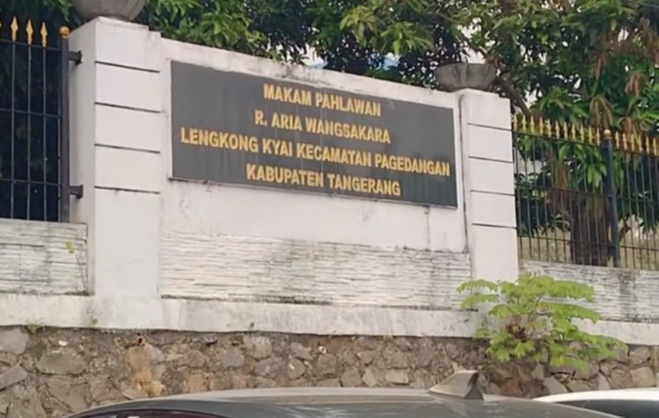 Makam Raden Aria Wangsakara di Lengkong Kiai Pagedangan, Kabupaten Tangerang Banten/tangkapan layar youtube/channel Ayok3Banten 