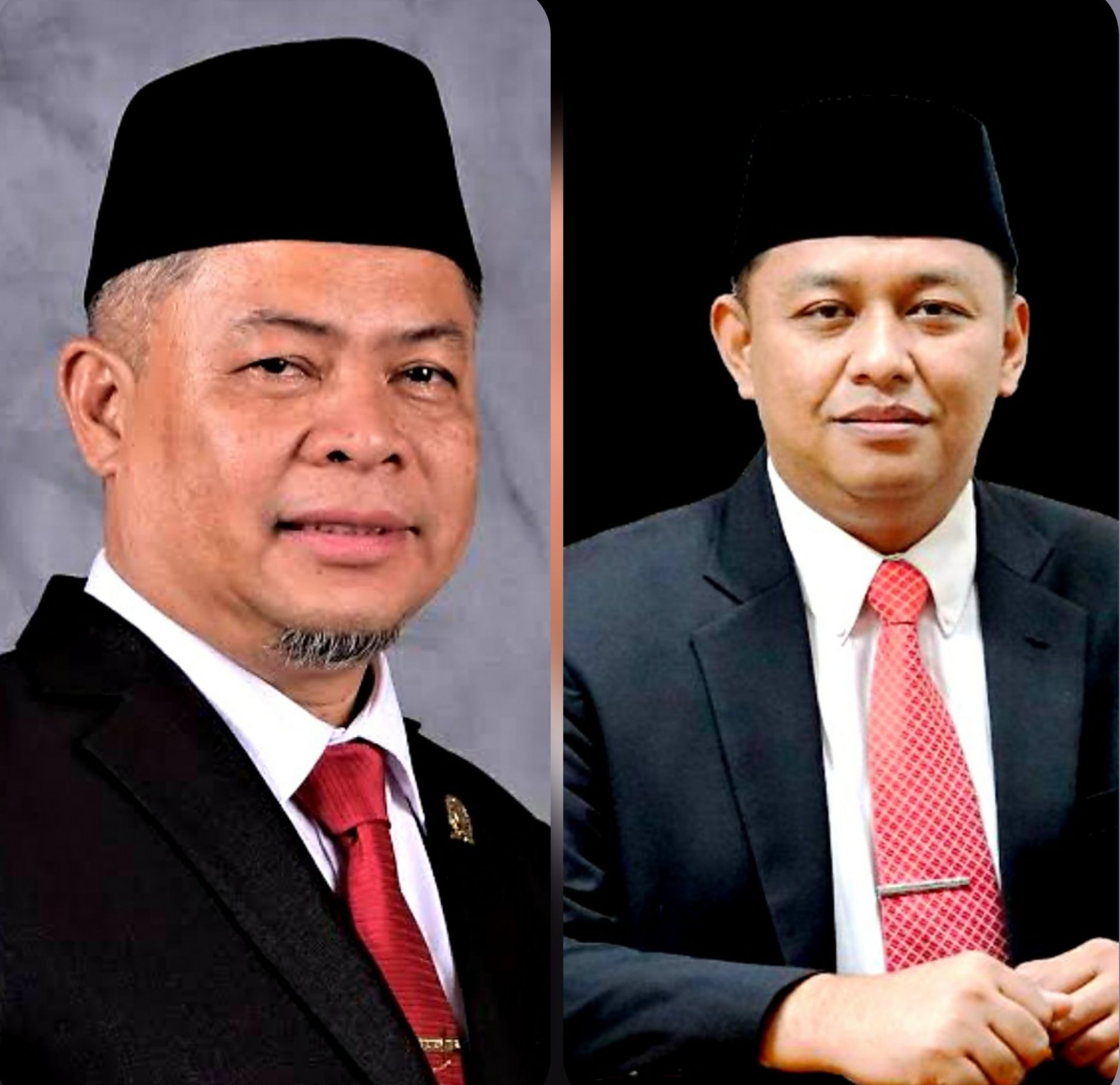 Ketua Komisi 2 DPRD Kota Tasik Andi Warsandi dan Kadisporabudpar, Dedi Mulyana