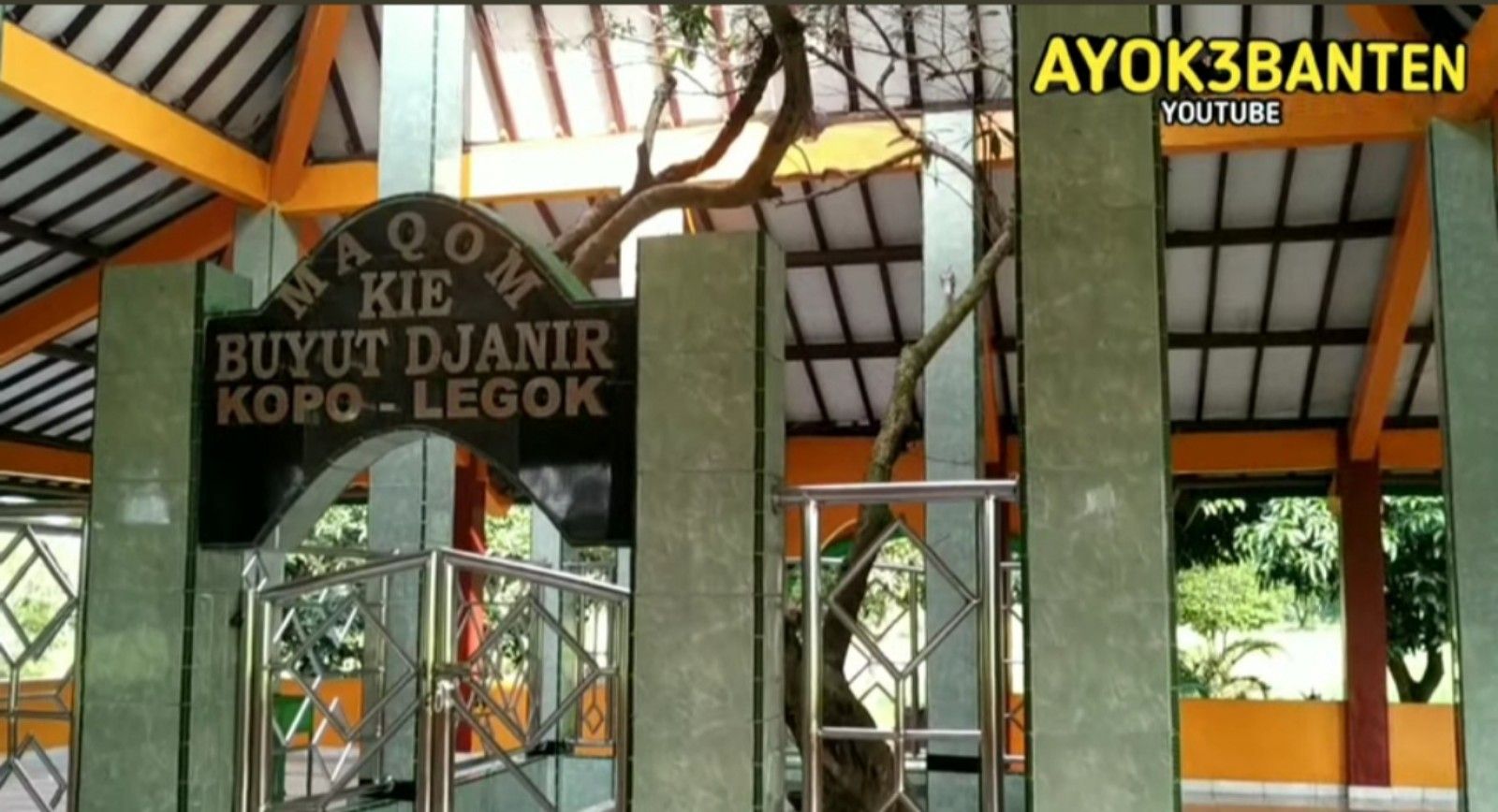 Makam Ki Buyut Djanir di Legok Kabupaten Tangerang Banten/tangkapan layar youtube/channel Ayok3Banten 