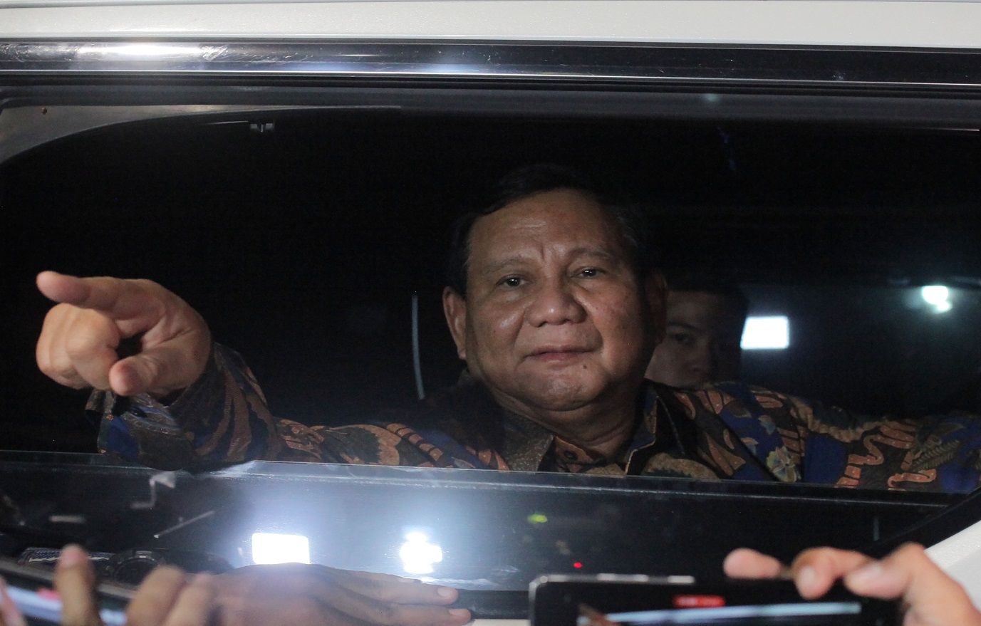 Presiden terpilih periode 2024-2029, Prabowo Subianto.