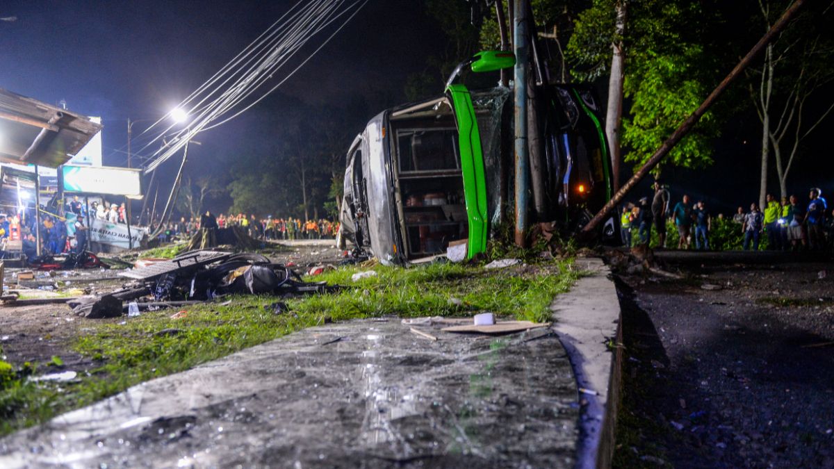 Ngeri! Kronologi Dan Fakta Kecelakaan Bus Di Subang Setelah Tanjakan ...