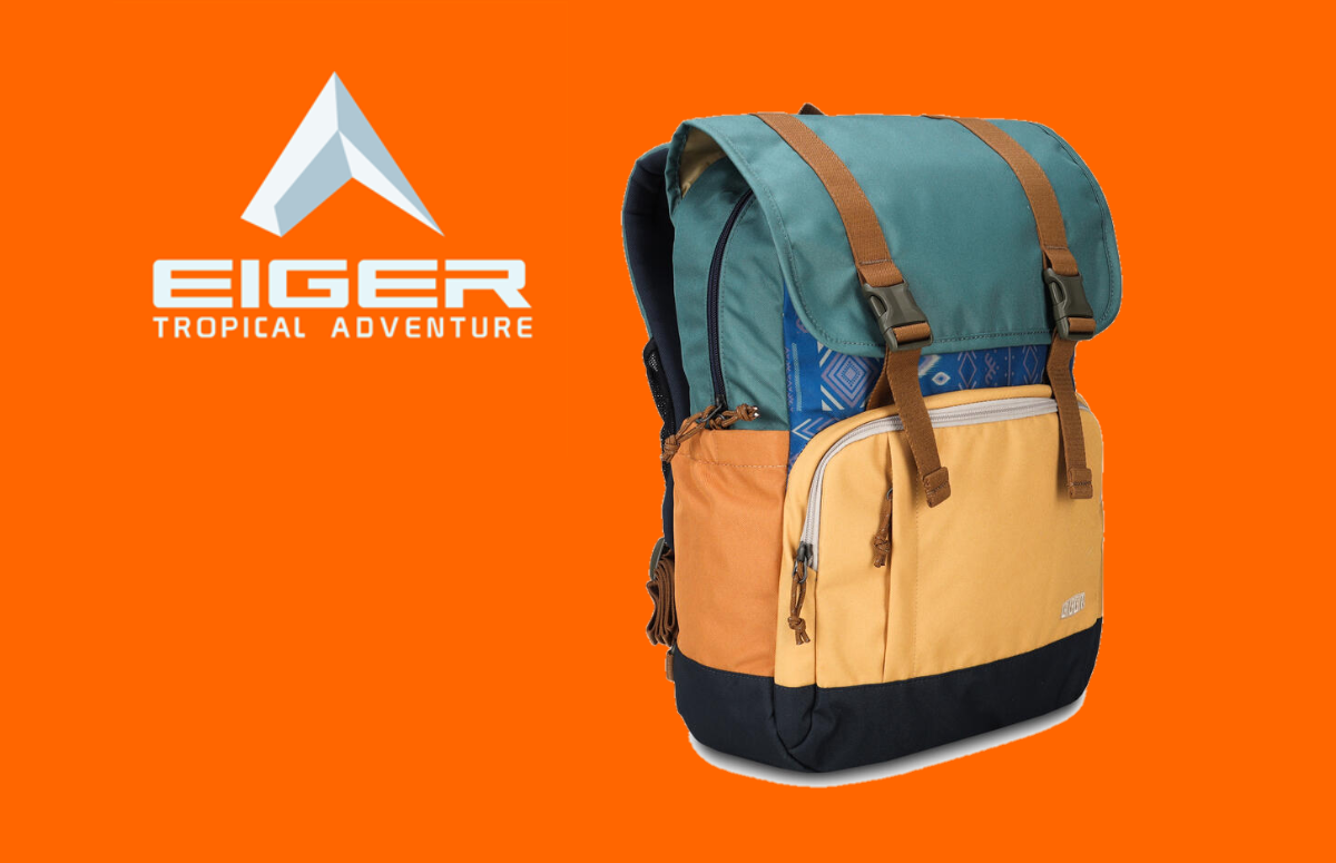 Pilihan tas ransel wanita dari Eiger ini sangat cocok untuk kamu kenakan saat pergi liburan ke banyak tempat wisata hits di Bandung Barat