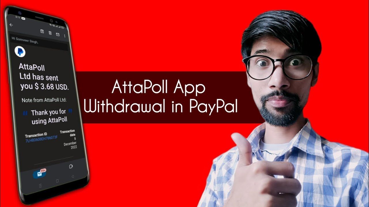 AttaPoll, salah satu aplikasi penghasil uang saldo DANA dan PayPal