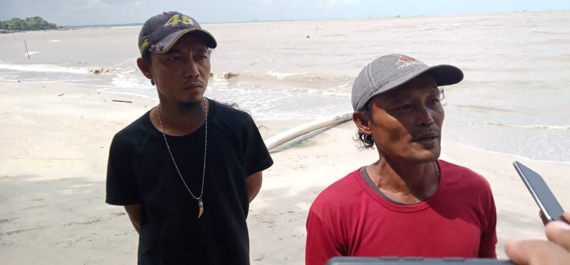 Nelayan Gusung Sopian kecam aksi investor tambak udang yang abai terhadap kerusakan lingkungan 