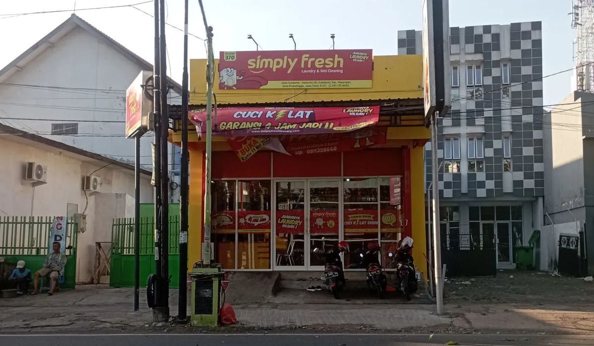 Salah satu outlet Simply Fresh, peluang usaha menjanjikan dengan franchise atau waralaba /Dok. Simply Fresh Laundry