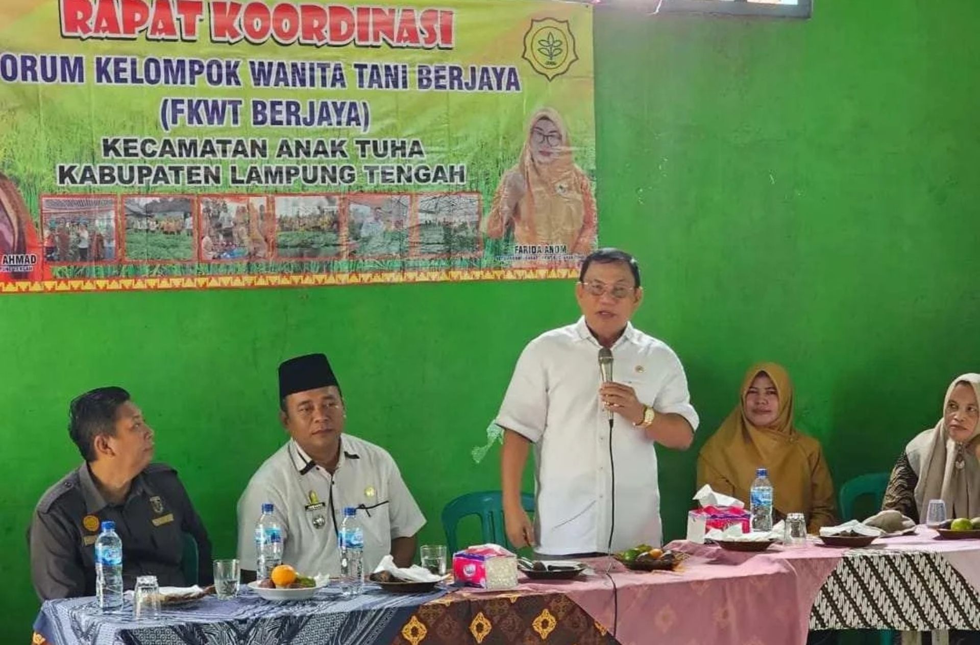 Bacagub Lampung Hanan A Rozak hadiri Rakor FKWT di Lampung Tengah