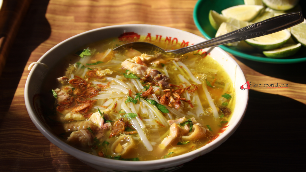 ilustrasi soto ayam