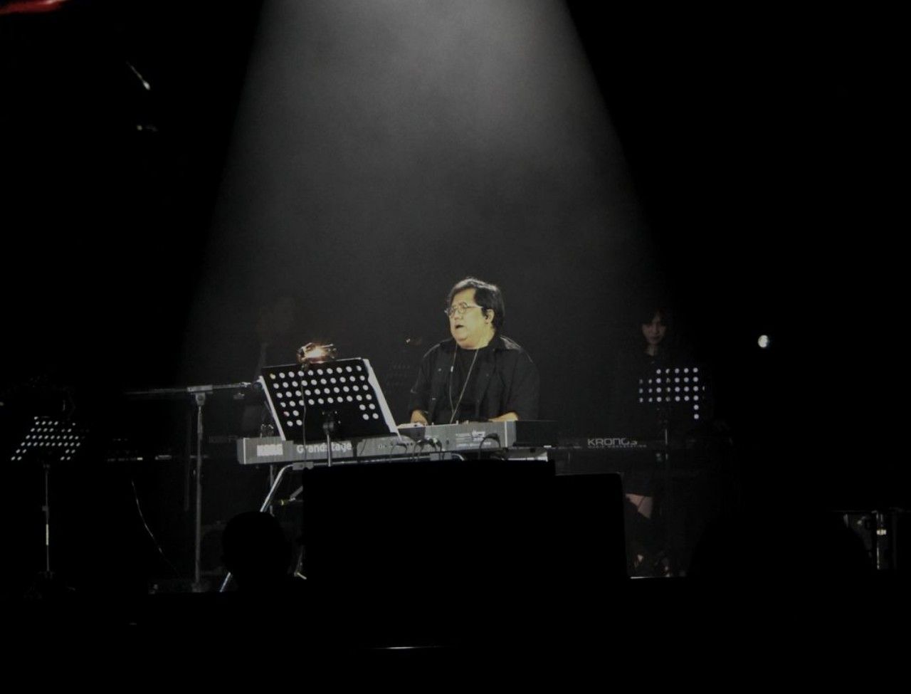 Erwin Gutawa saat BNI Java Jazz Festival 2024