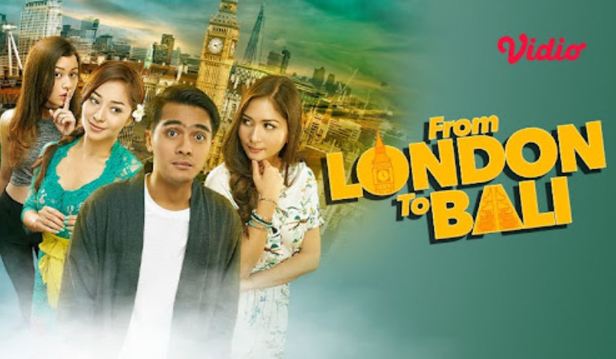Poster film From London To Bali.//