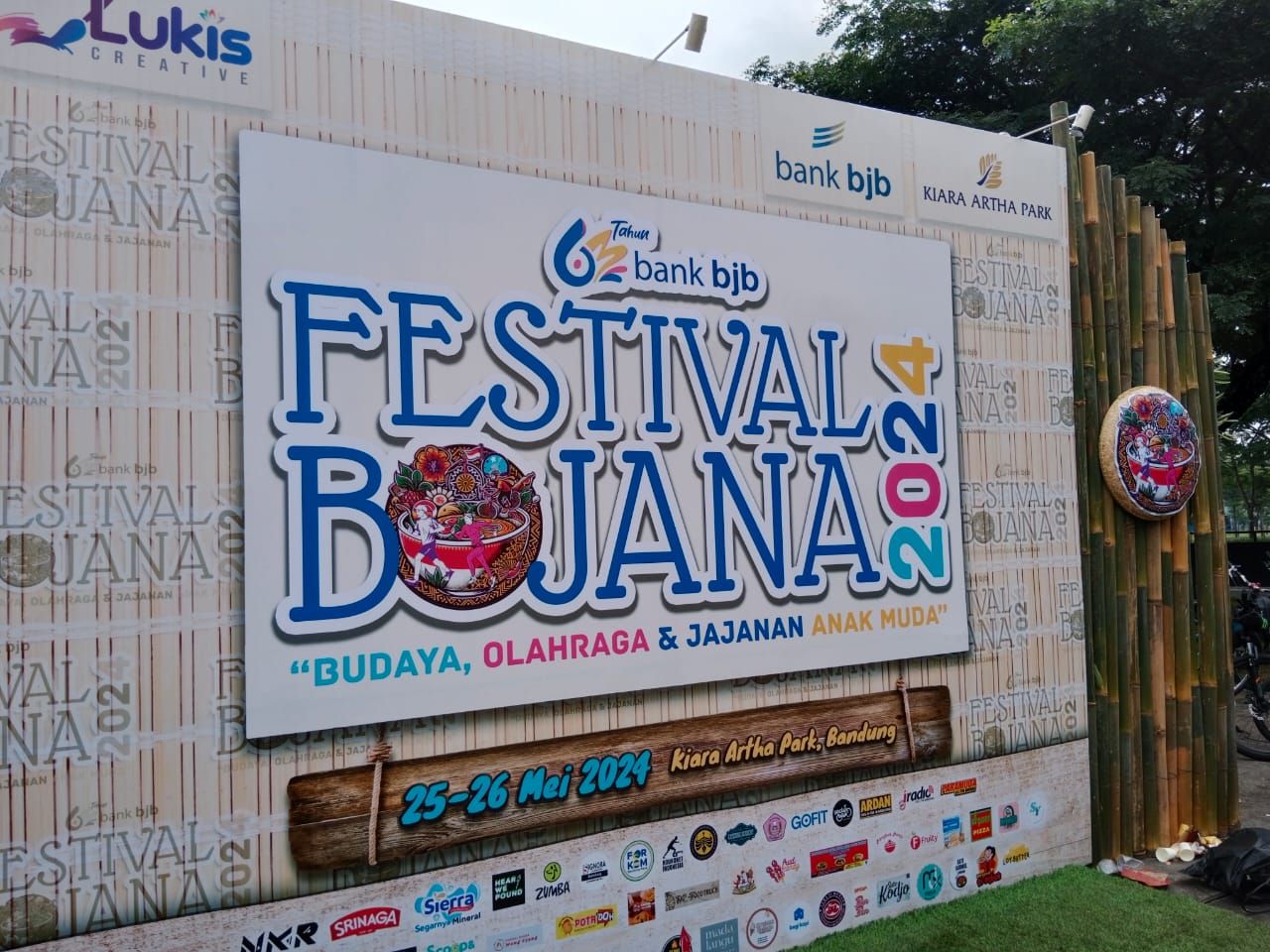 Festival Bojana 2024 di Kiara Artha Park Kota Bandung dipenuhi ribuan pengunjung