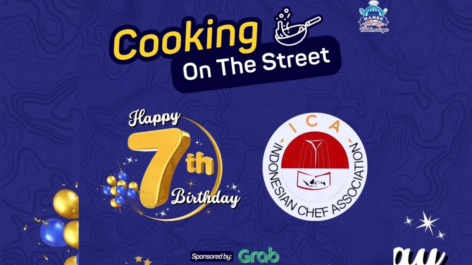 Poster acara cooking On The Street bersama ICA