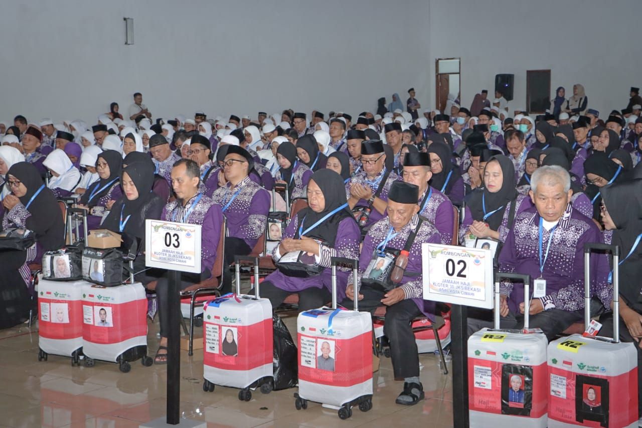 432 calon haji asal Cimahi diberangkatkan oleh Pemkot Cimahi.