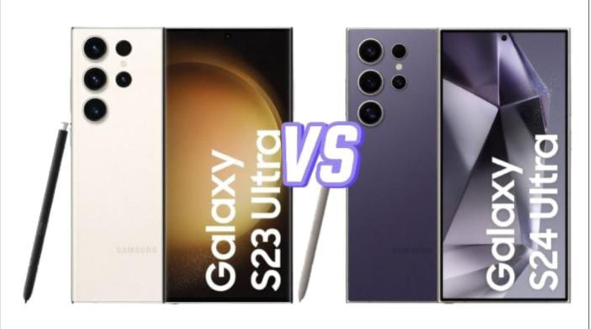 Samsung Galaxy S23 Ultra vs Samsung Galaxy S24 Ultra/Tangkap layar YouTube/IK Tech