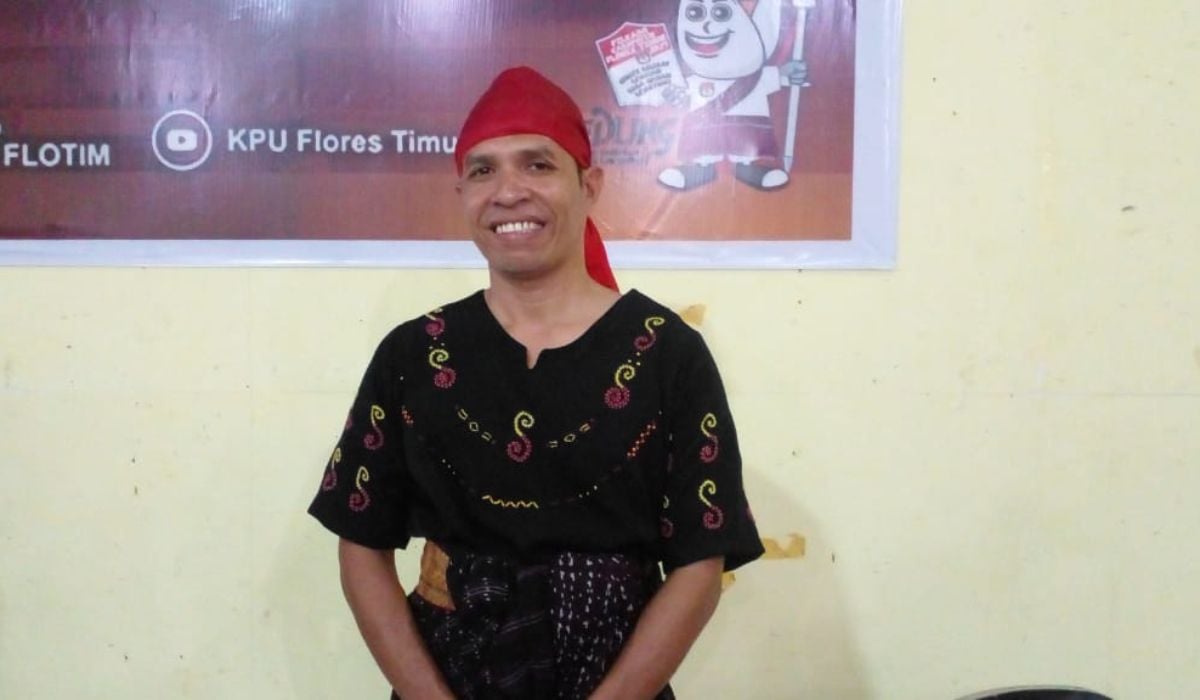 Ketua KPU Flotim, Antonius Djentera Betan.//