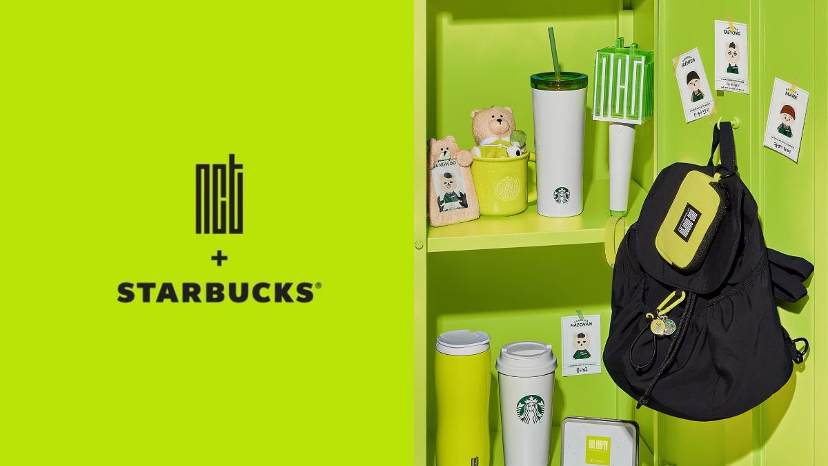 Kolaborasi NCT dengan Starbucks.