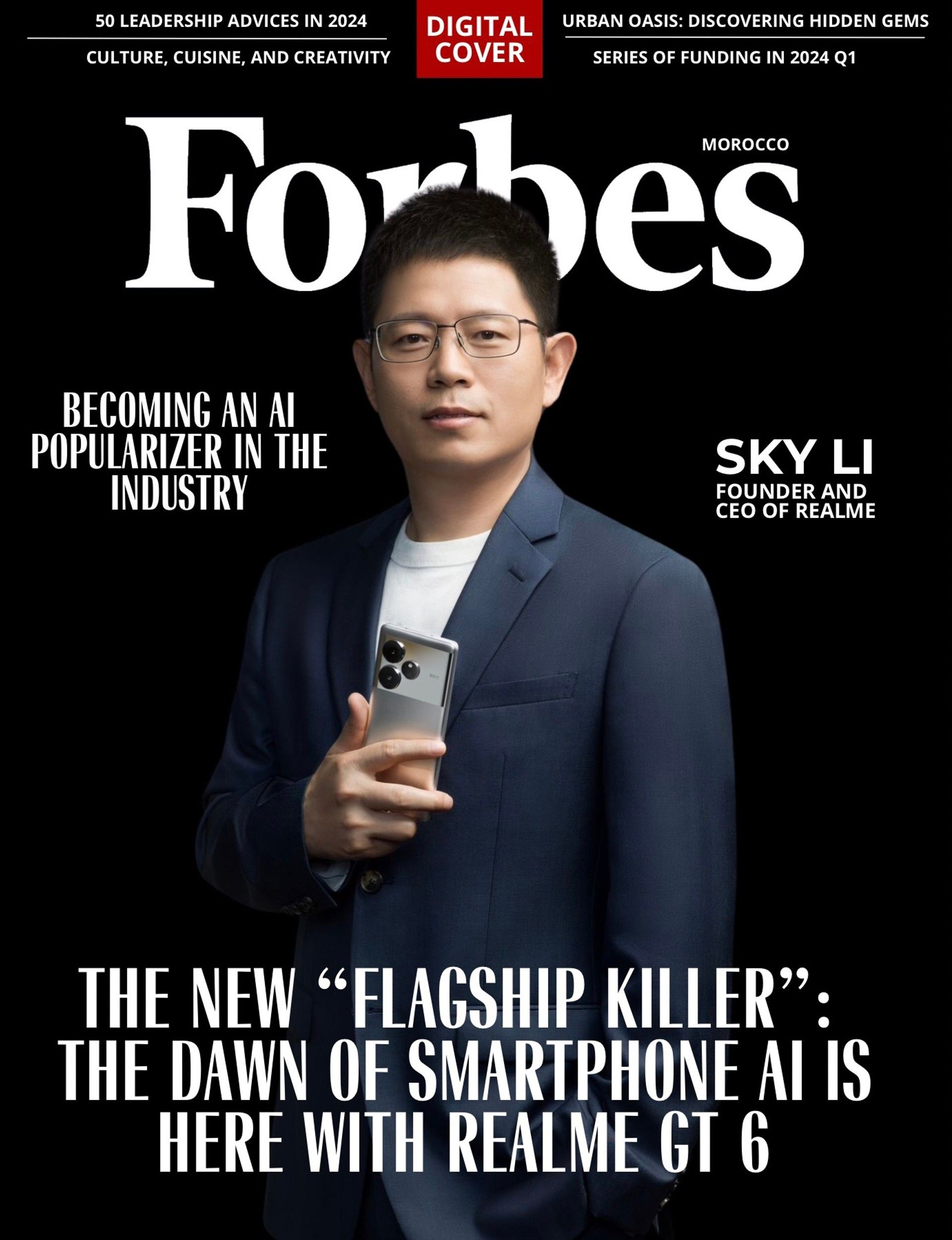 Sky Li, Pendiri dan CEO Realme, umumkan kembalinya Realme GT Series