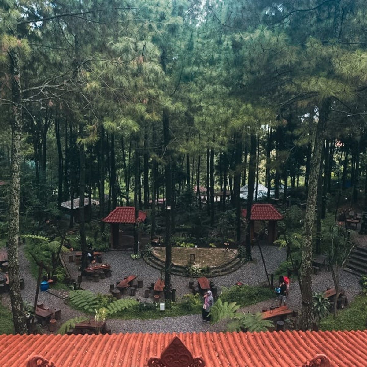Kedai Hutan Cempaka di Prigen, Pasuruan