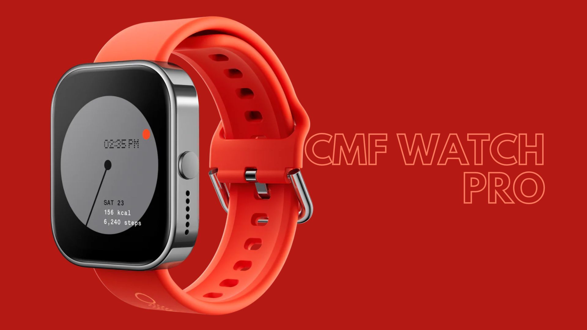 CMF Watch Pro memiliki desain yang stylish dan modern, membuatnya cocok untuk digunakan dalam berbagai kesempatan