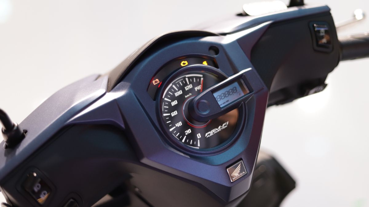 Tampilan speedometer Honda BeAT terbaru 