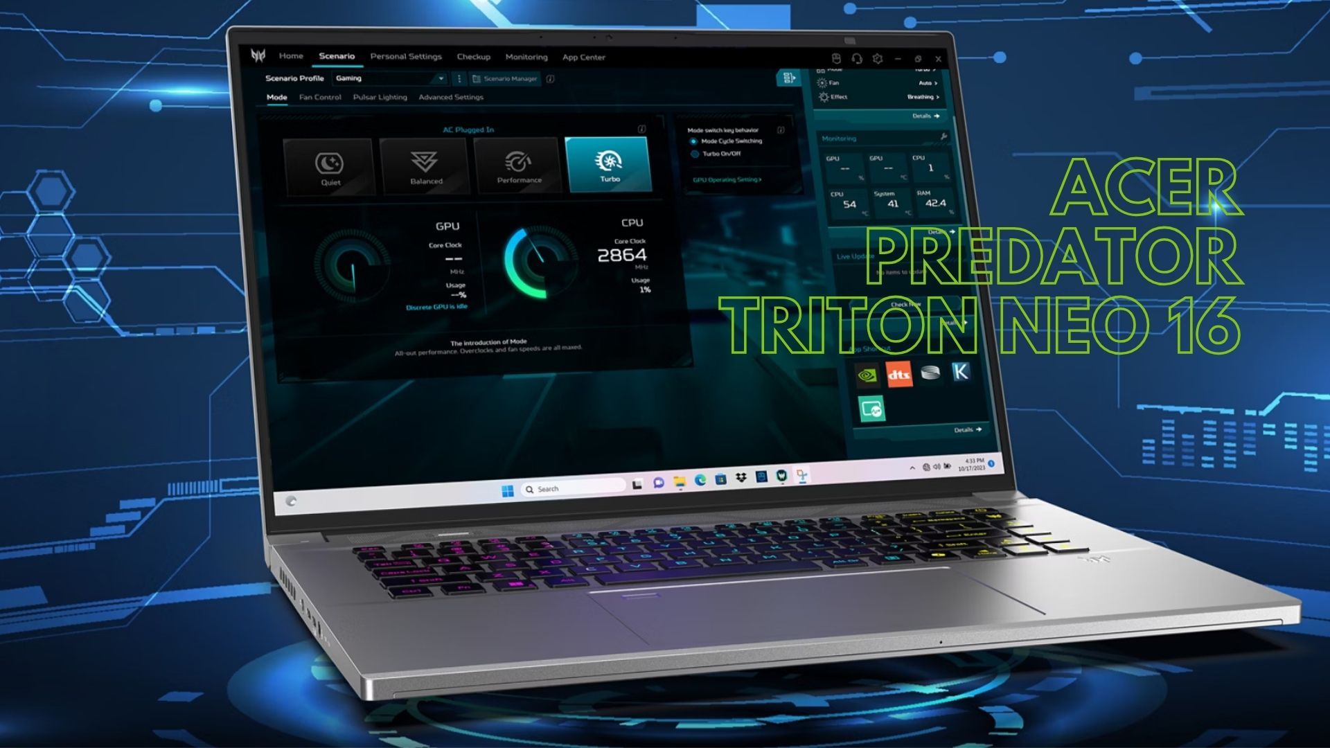 Laptop Gaming untuk Gamer Aktif: Acer Predator Triton Neo 16