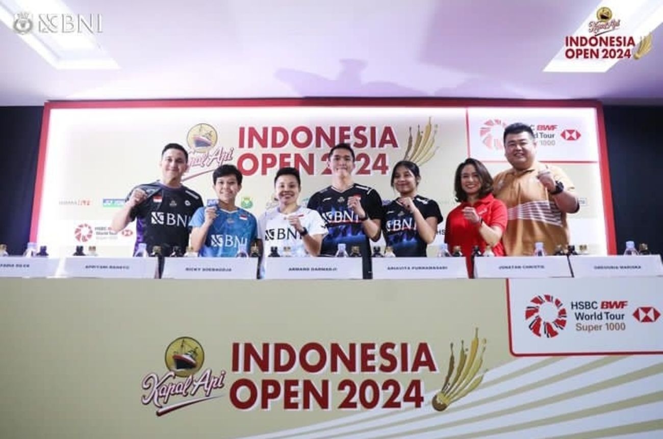 Jadwal Indonesia Open 2024 Super 1000 Hari Ini 4 Juni 2024, Tayang Di TV Jam Berapa?