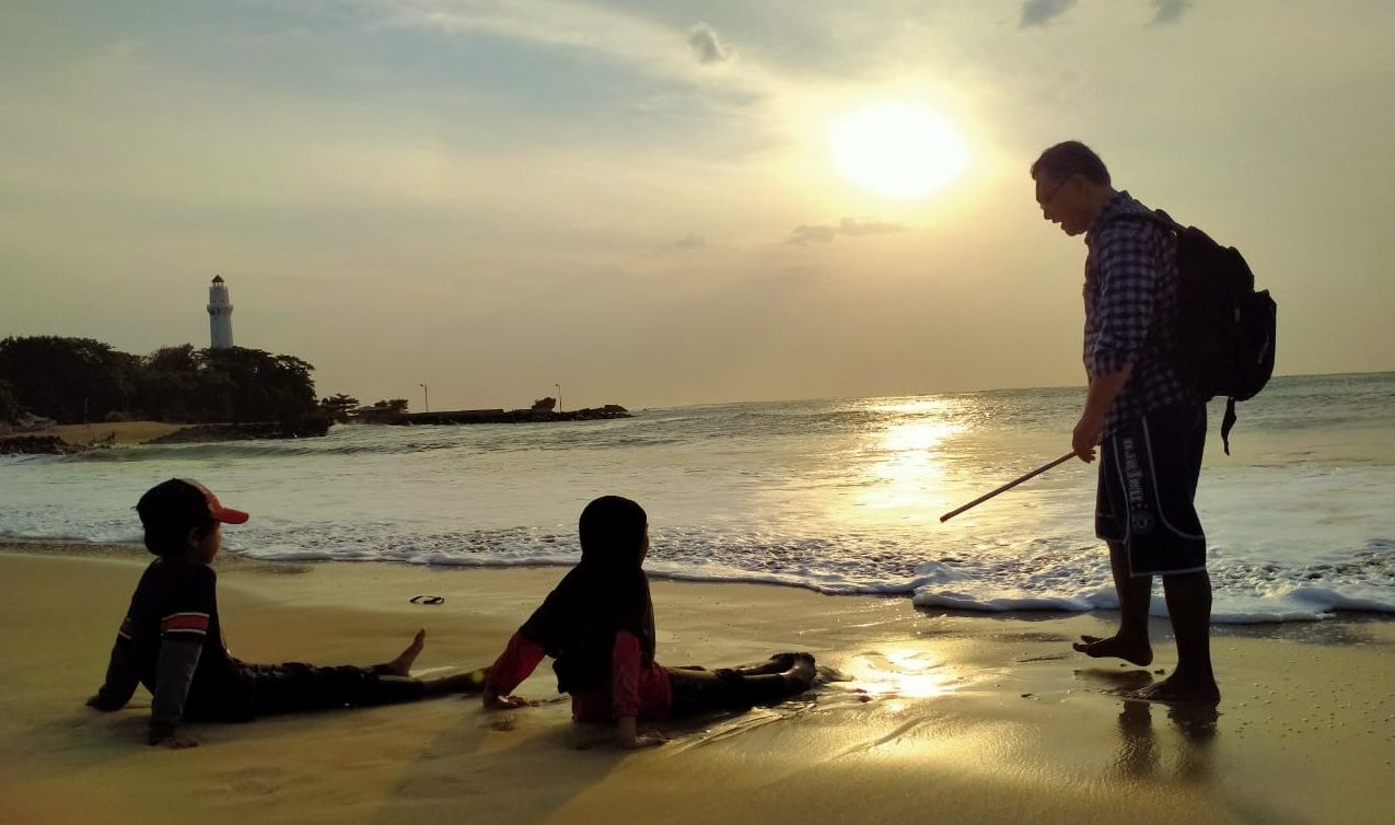 Ilustrasi objek wisata pantai ./ Feby Syarifah - GalamediaNews