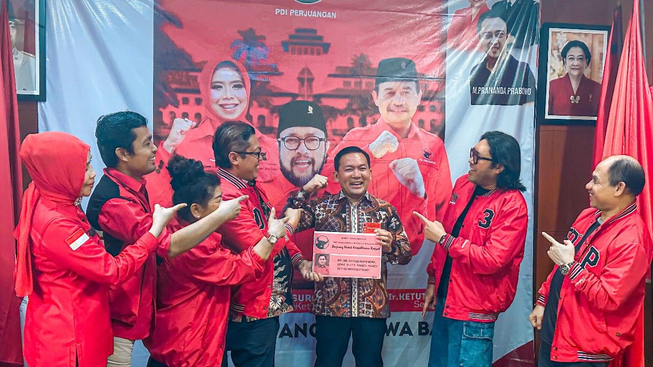Bakal calon Wali Kota Bogor Raendi Rayendra.
