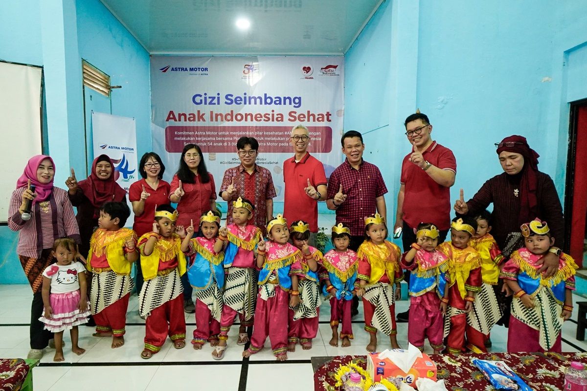 Astra Motor Lakukan Pembinaan Posyandu untuk Anak Indonesia Sehat / Astra Motor Jateng