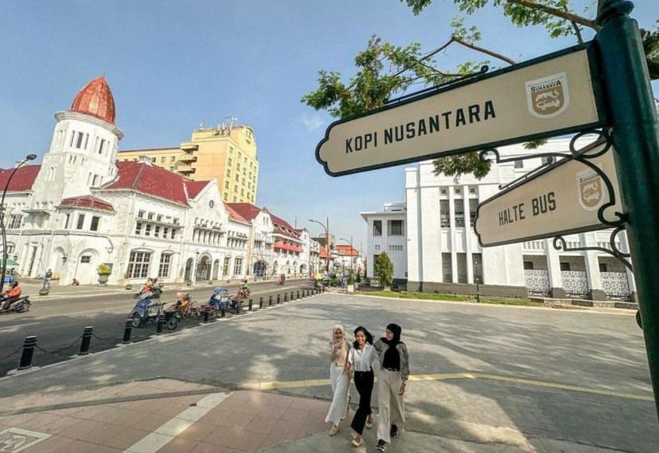 Spot wisata Kota Tua Surabaya yang estetik