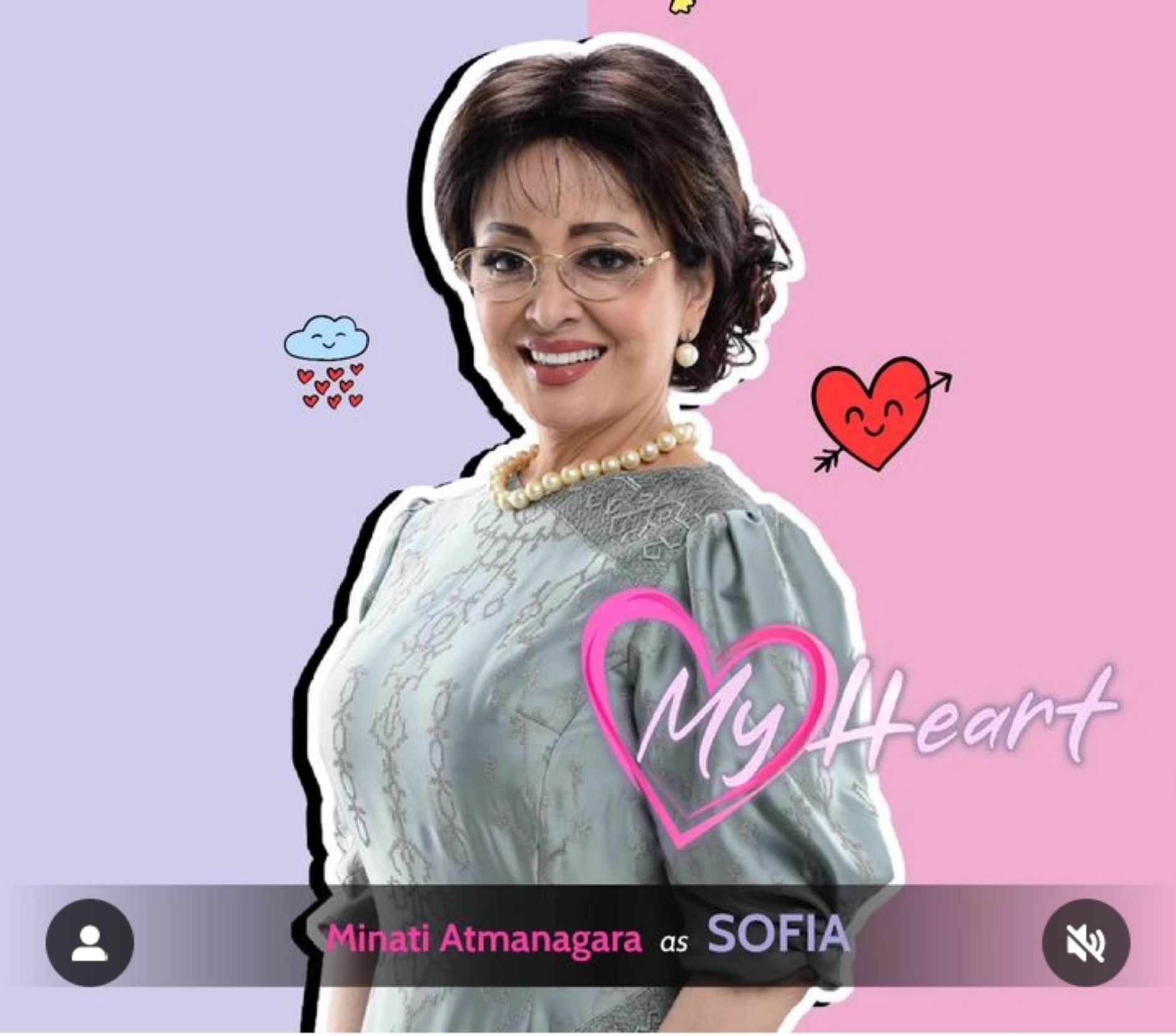 Minati Atmanegara sebagai Sofia di Sinetron My Heart SCTV 