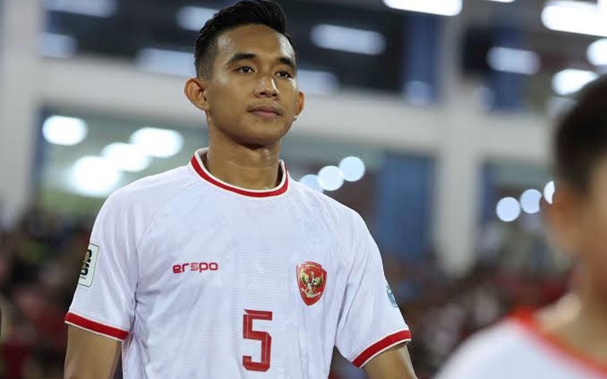 Pemain timnas Indonesia, Rizky Ridho.