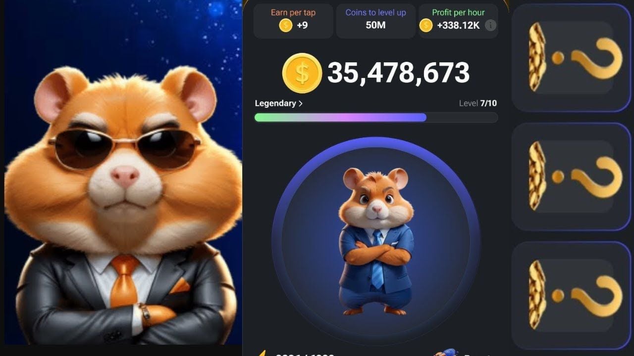 Hamster Kombat, aplikasi penghasil uang Bitcoin