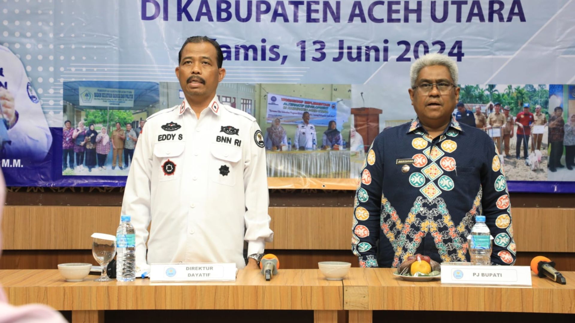 Pj Bupati Aceh Utara Apresiasi BNN dan Siap Dukung Pencegahan Narkoba