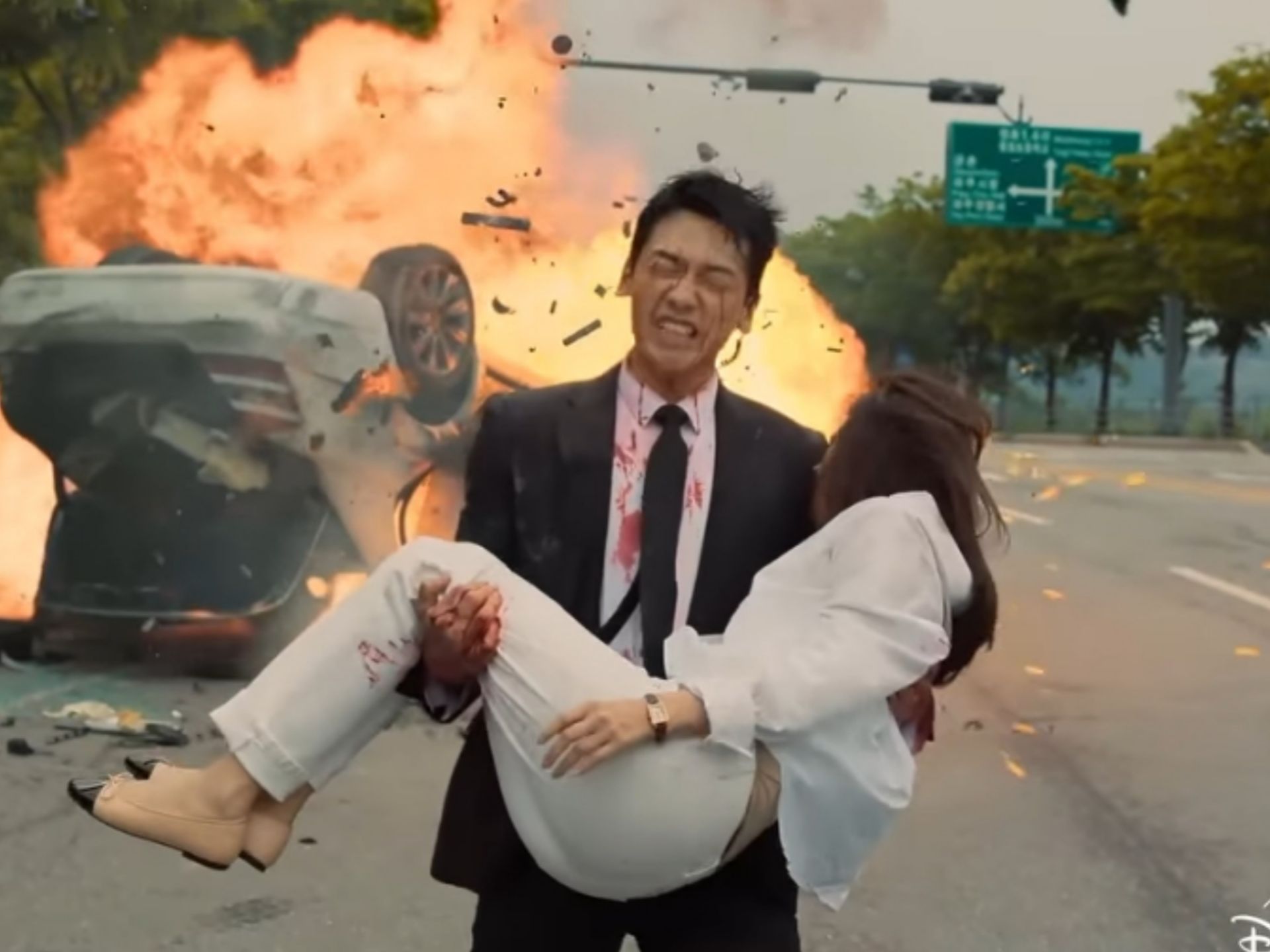 Rain dan Kim Ha Neul Mengalami Kecelakaan  di Teaser Drama 'Red Swan